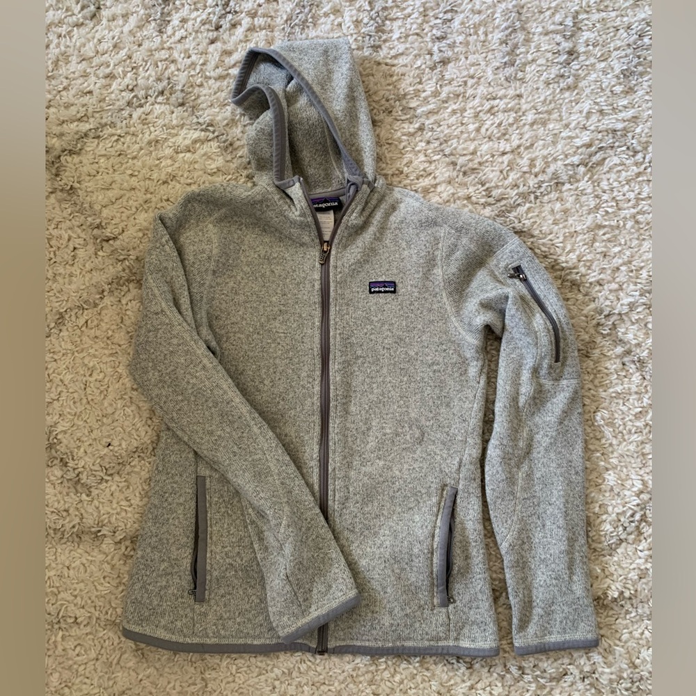 Patagonia women’s better sweater zip up with hood